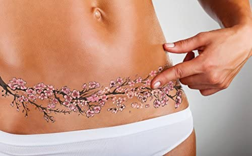 Tummy Tuck With Stomach Tattoo